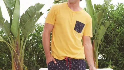 Pijama hombre corto - Corseteria Lita