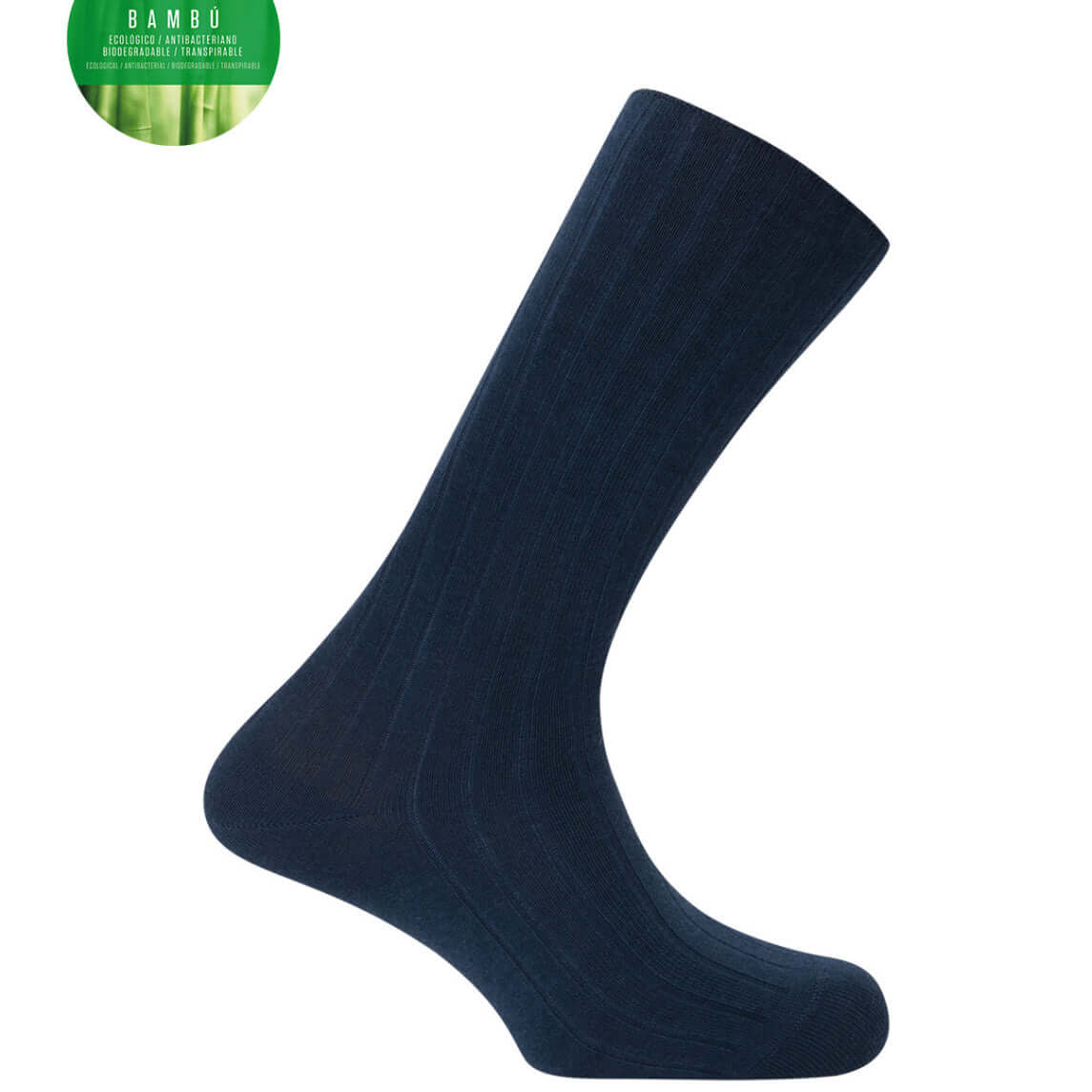 Calcetines bambú Punto Blanco 13528 Única (39-45) Marino 100