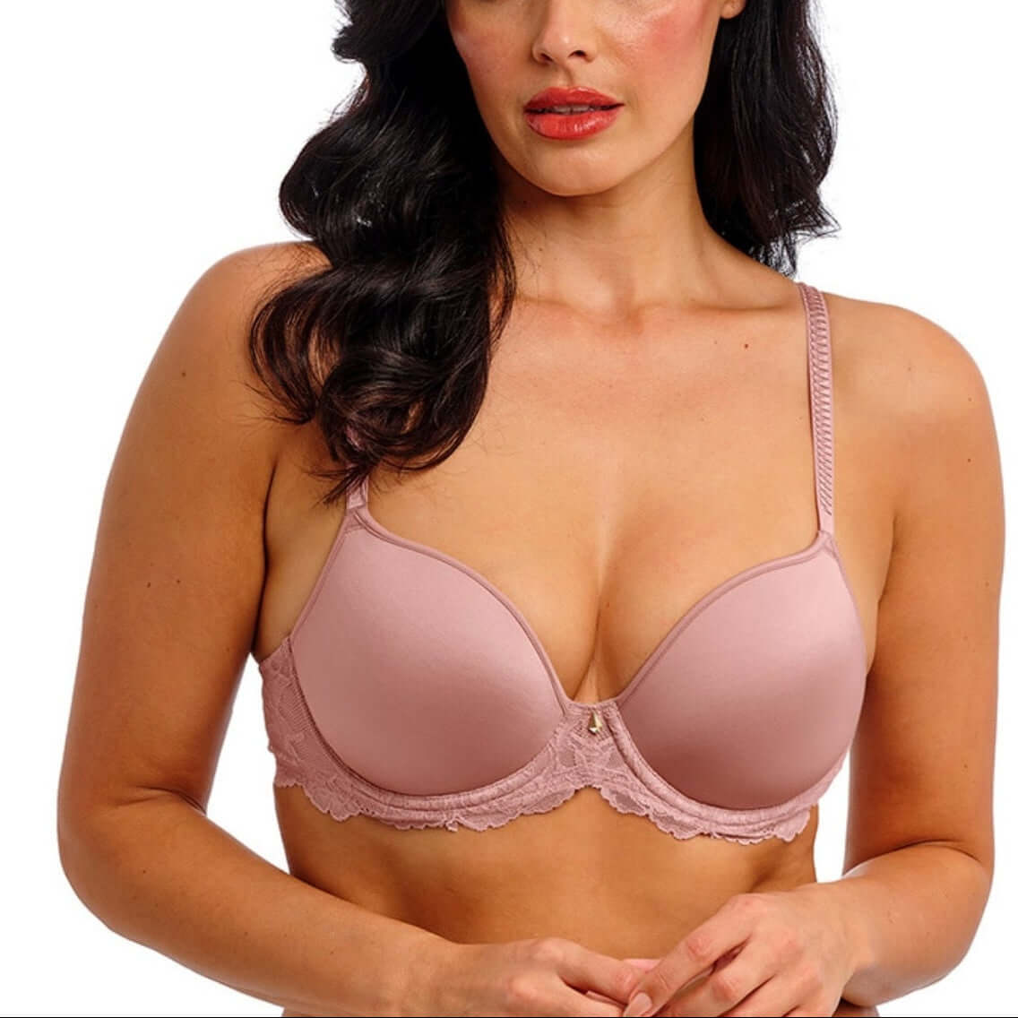 Sujetador Contour Con Aros Vivid Attraction Wacoal WA853384 Rosa palo