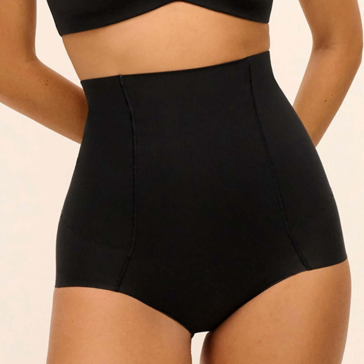 Braga Moldeadora Talle Alto Wacoal Flawless WE602436 Black