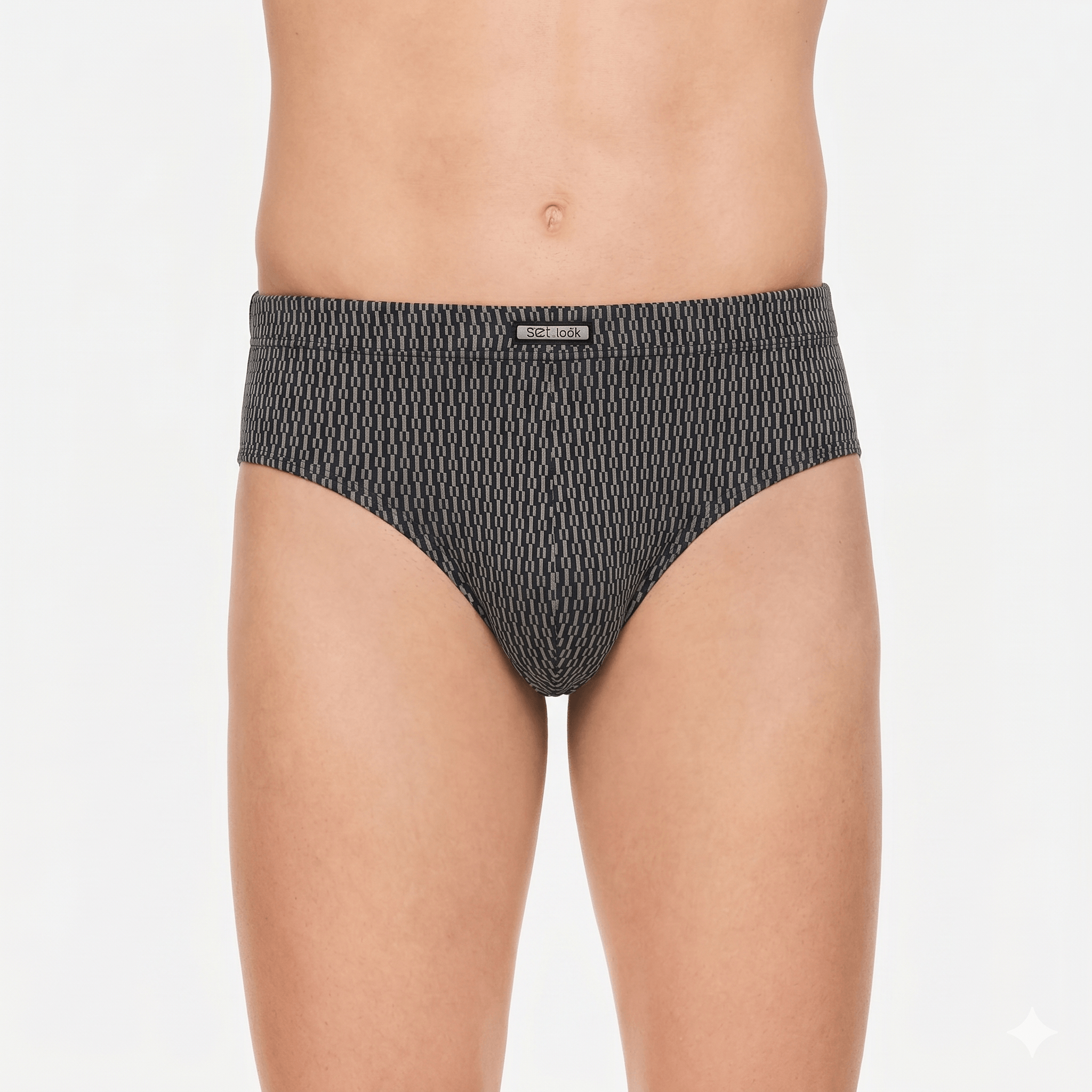 Calzoncillos slip SET 13053 XL (E) Negro