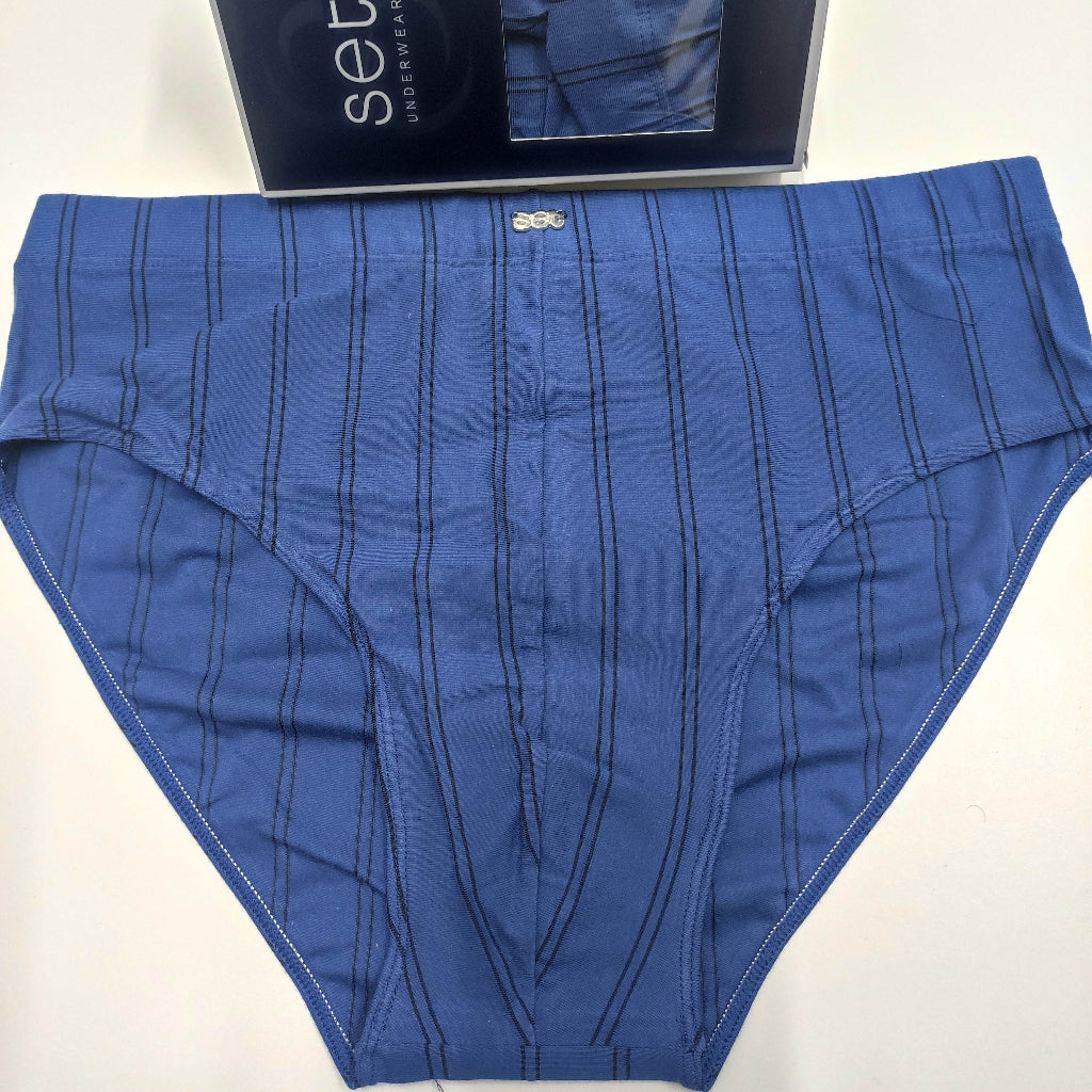 Calzoncillos slip SET hombre 13484 Azul