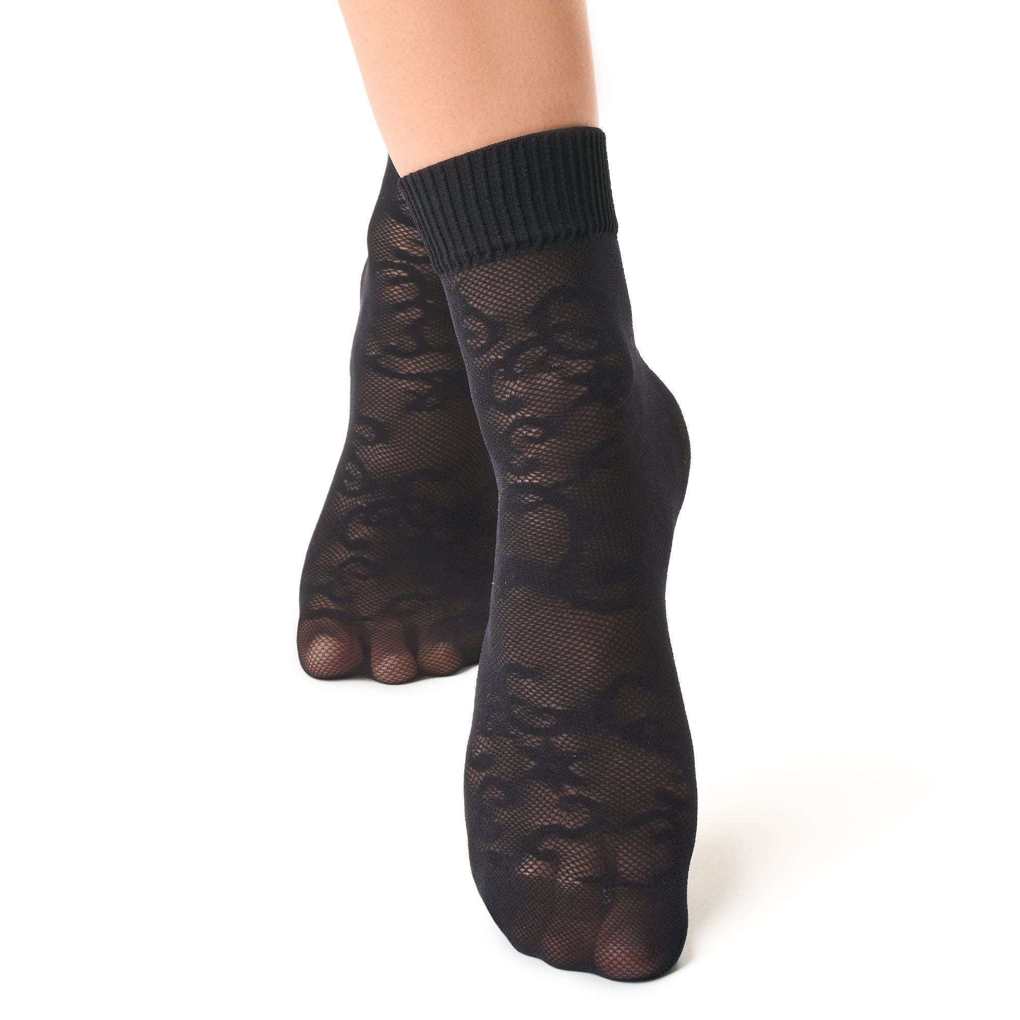 Calcetines mujer tobilleros Golden Lady 152 III Unica Negro