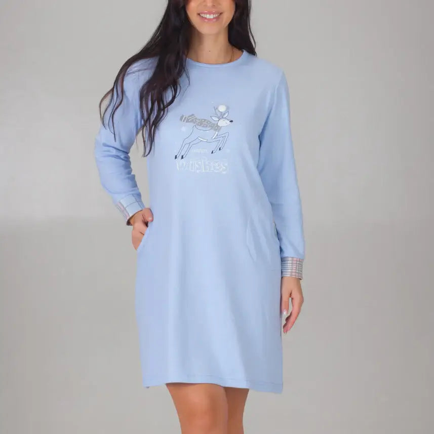 Camisolas de mujer Rachas & Abreu 23251 Azul