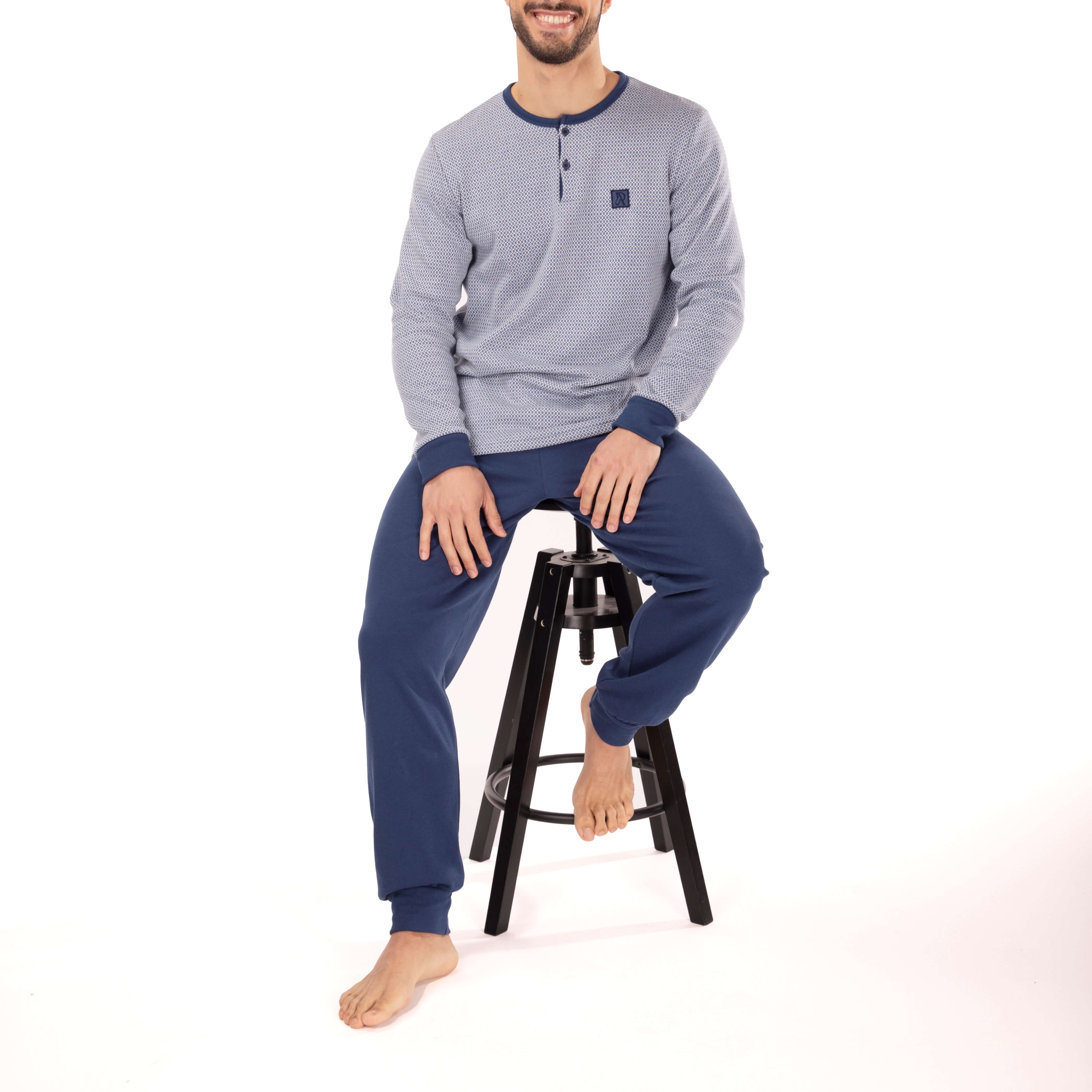 Pijama hombre Rachas & Abreu 25471 Azul