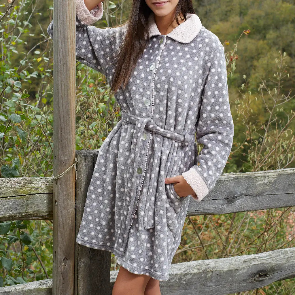 Batas mujer CUE 33505 Gris ⭐⭐⭐⭐⭐