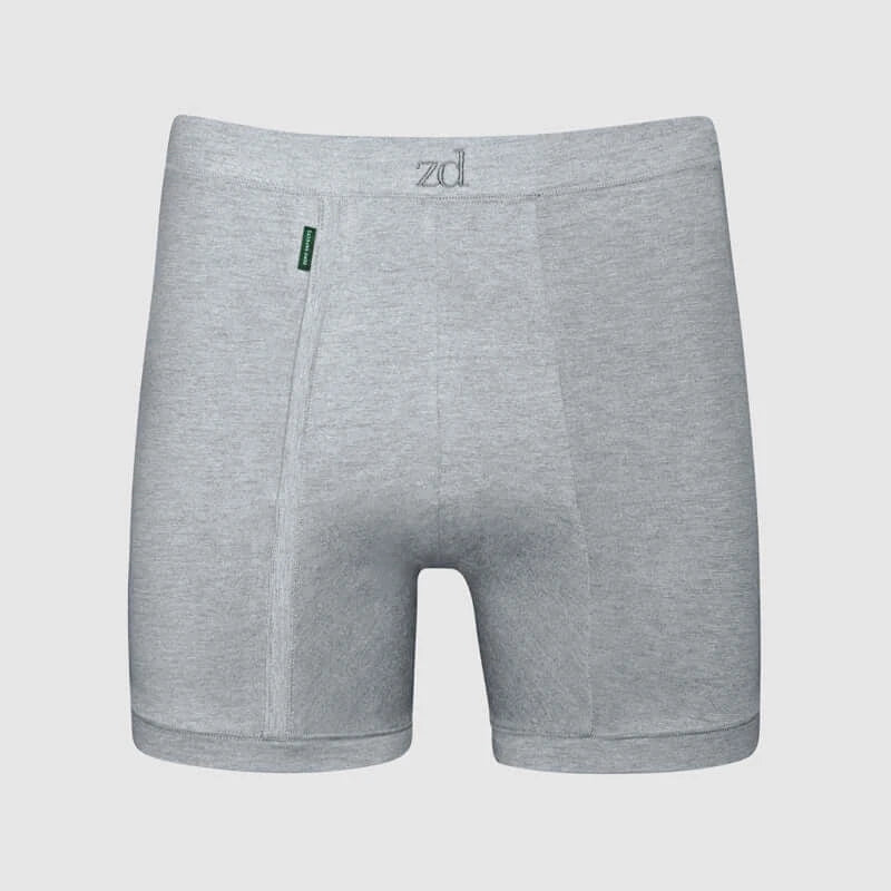 Calzoncillos ZD boxer abierto Helios algodón egipcio Grey