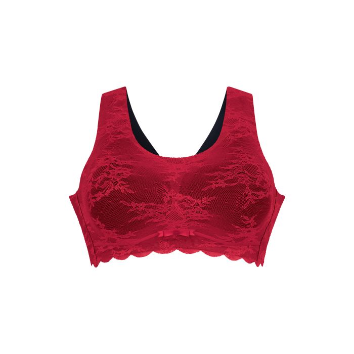 Sujetador Anita sin aros 5400 Essential Lace Red