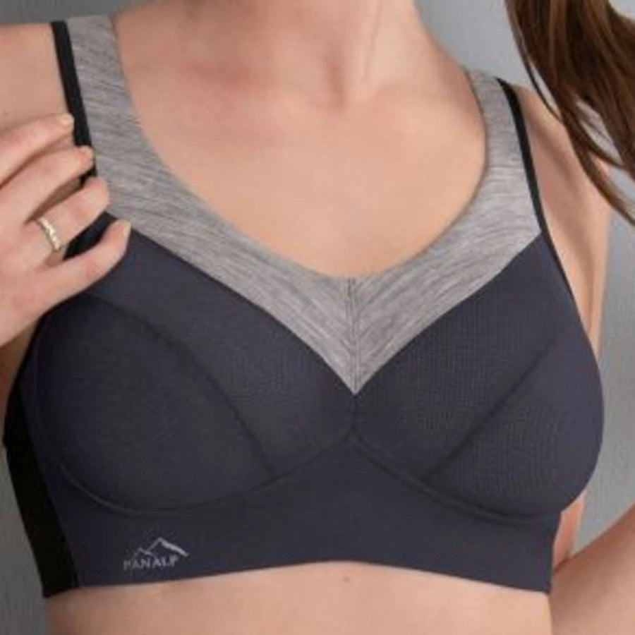 Sujetador Anita deportivo 5555 PanAlp Wool Antracita melange
