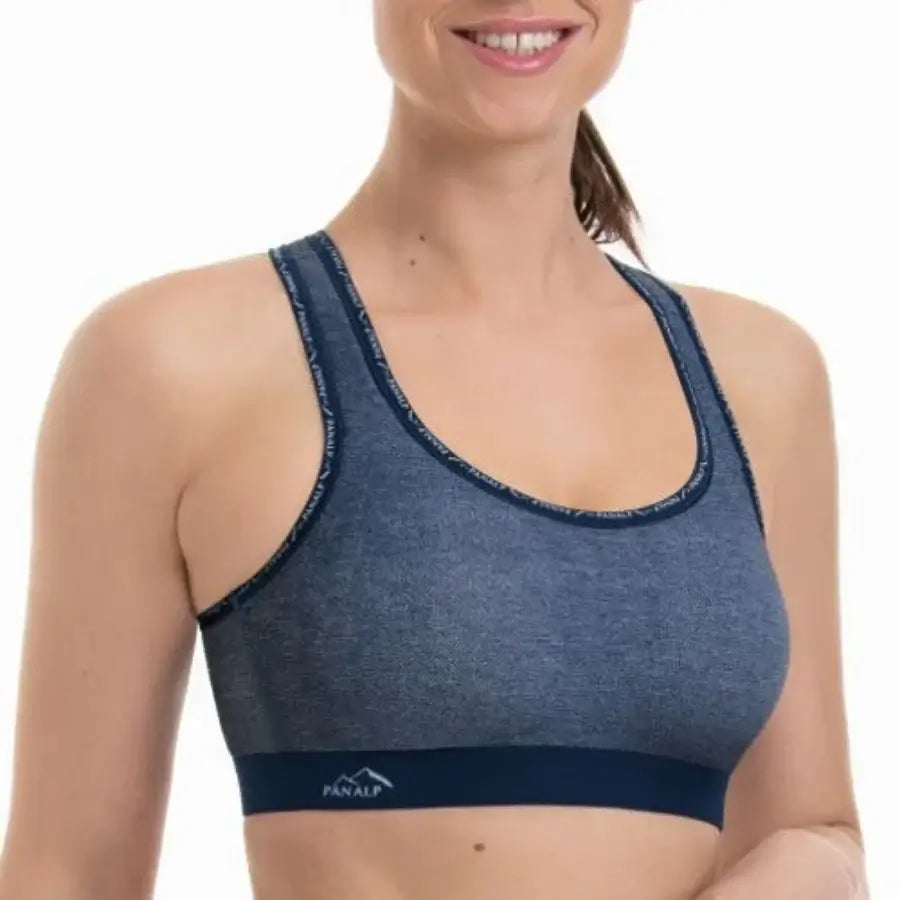 Sujetador Anita deportivo 5562 PanAlpTM Delta Top Azul tejano