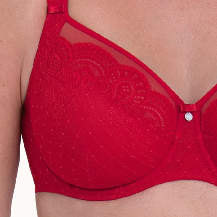 Sujetador Rosa Faia con aros 5635 Selma Copas grandes