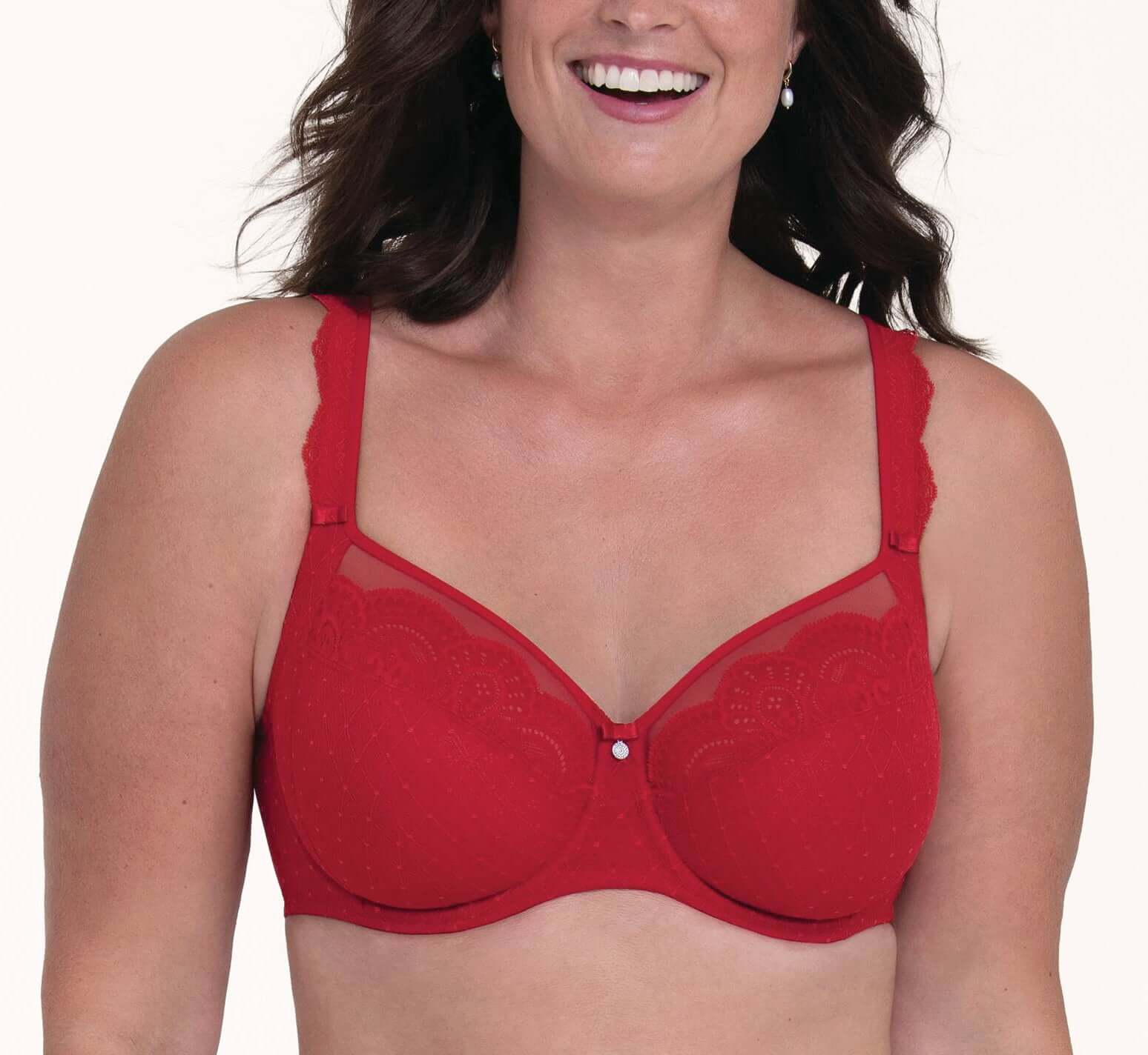 Sujetador Rosa Faia con aros 5635 Selma Copas grandes