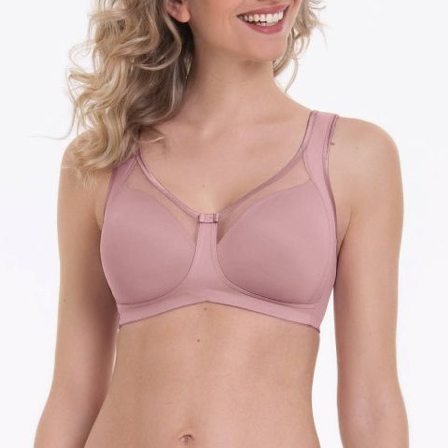 Sujetador Anita sin aros 5859 Clara Rosa madera