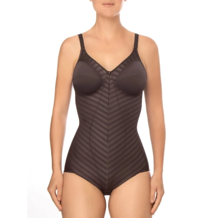 Body mujer Felina 5076 control sin aros copas de relleno