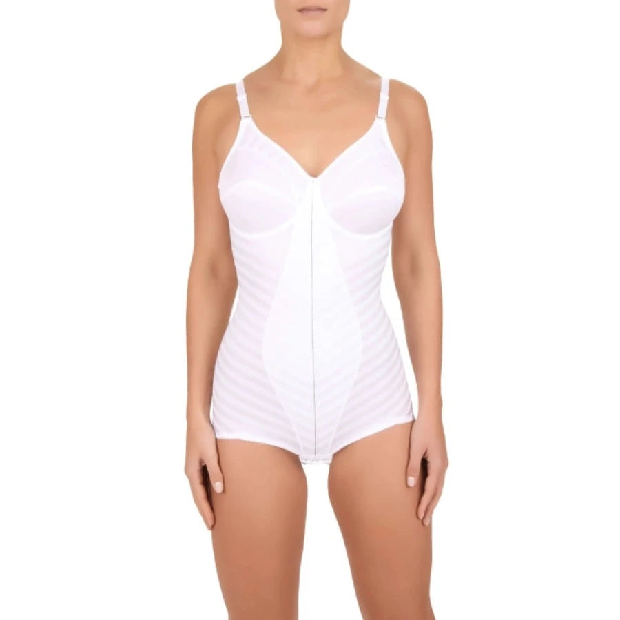 Body mujer Felina 5076 control sin aros copas de relleno Blanco