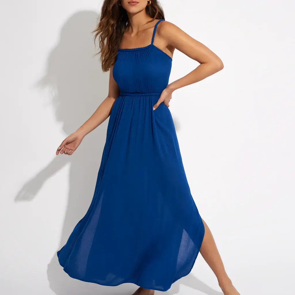 Vestido Selmark BK895 M Marino