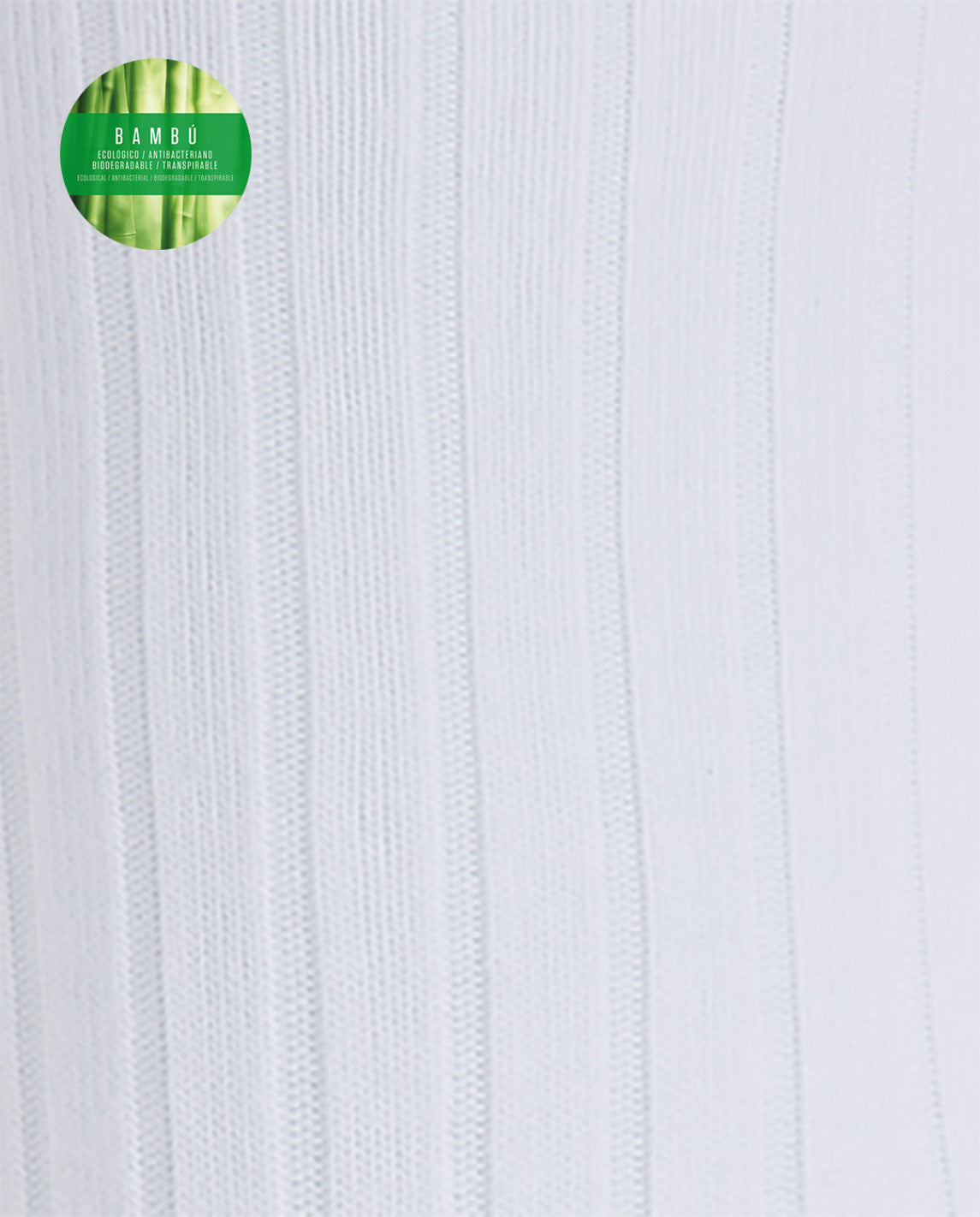Calcetines unisex Bambú Punto Blanco 1552210
