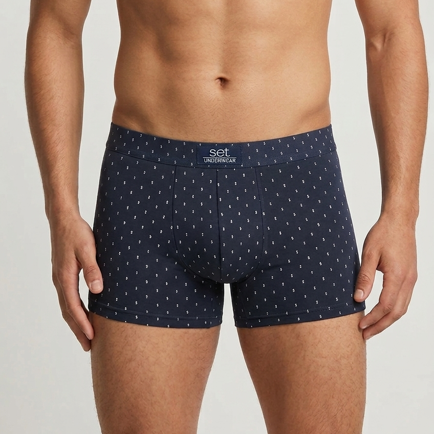 Calzoncillos boxer SET 18048 Azul marino