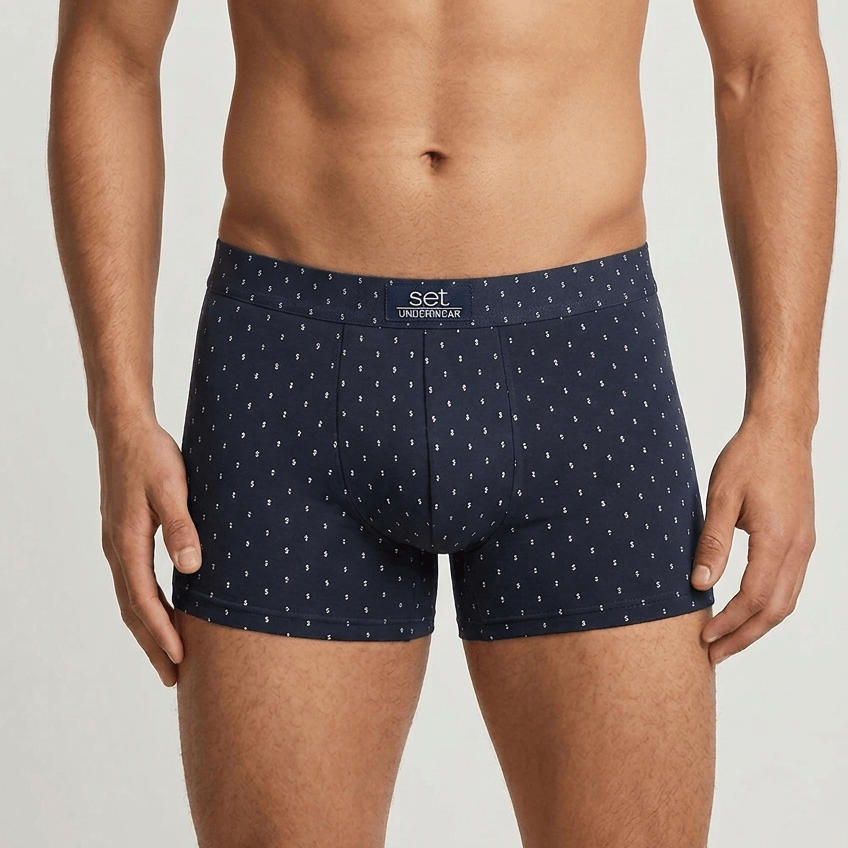 Calzoncillos boxer SET 18048 Azul marino