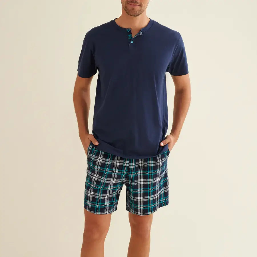 Pijamas hombre Promise 33902 Marino