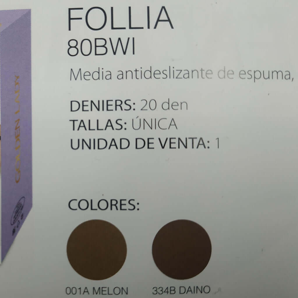 Medias Golden Lady FOLLIA 20 den