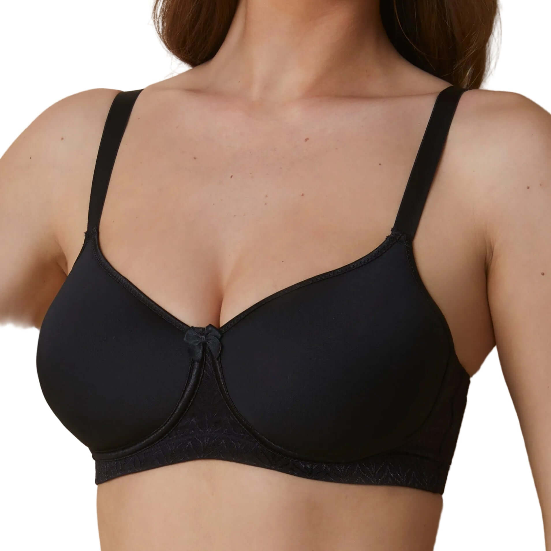 Sujetador Selene Manuela sin aros con copas acolchadas Negro C