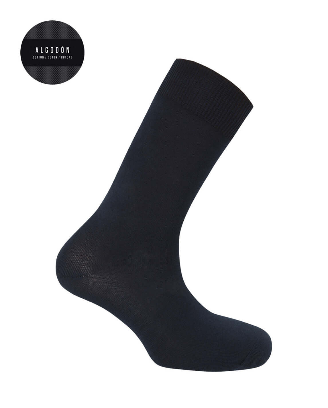 Calcetines unisex Algodón Punto Blanco 13454-10 39-44 Azul marino