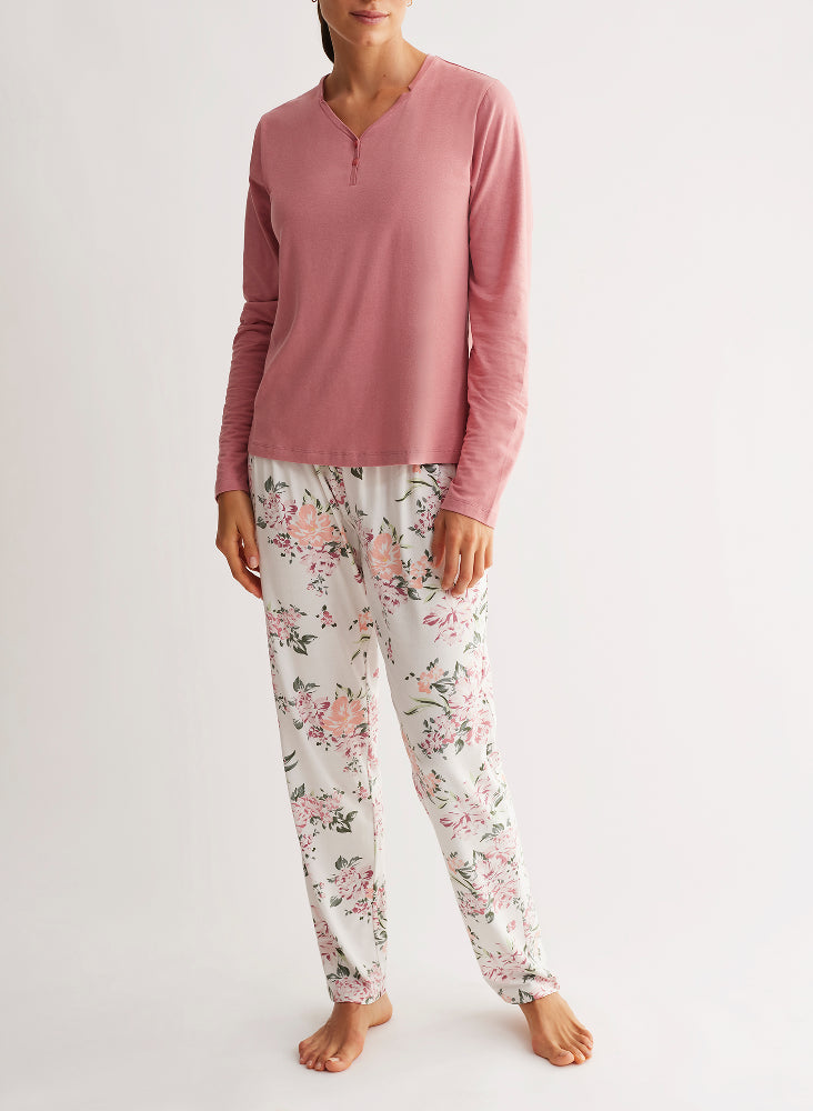 Pijamas mujer Promise 16123 (3 piezas)