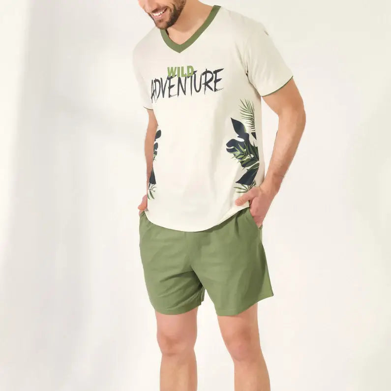 Pijamas hombre Promise 33202 Crudo