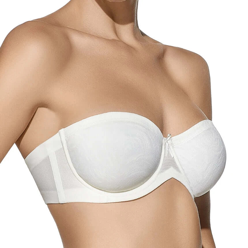 Sujetador Selene Sandra con aros Marfil C