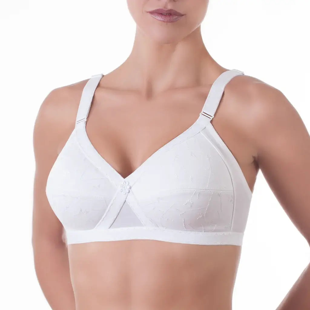 Sujetador Analis Sara sin aros Blanco