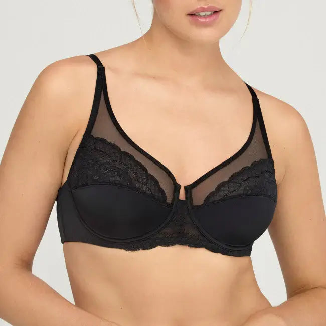 Sujetador Promise W1891 con aros Negro