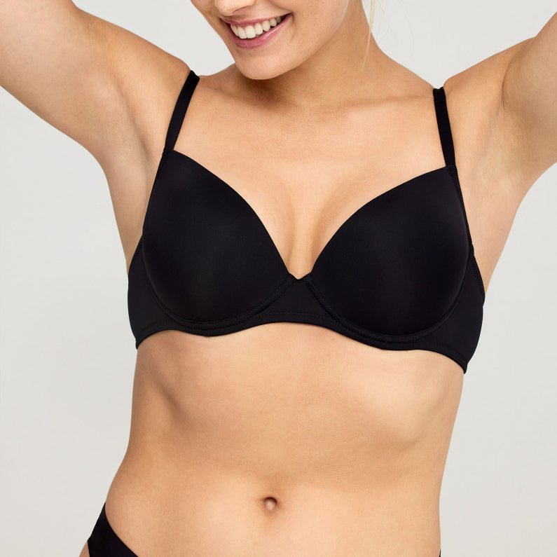 Sujetador Promise W1901 con aros Negro