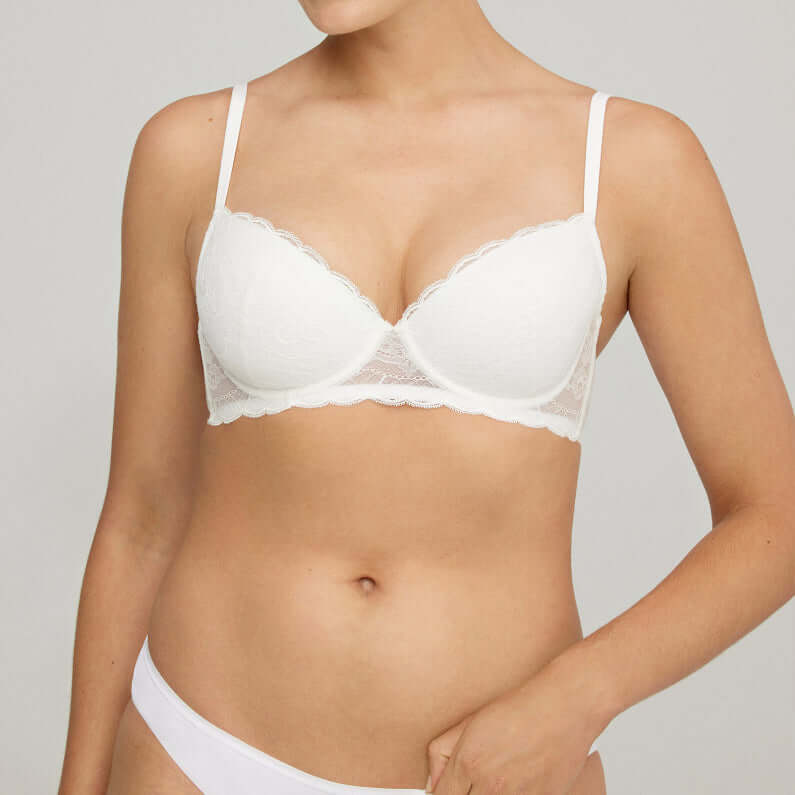 Sujetador Promise W1881 con aros Blanco