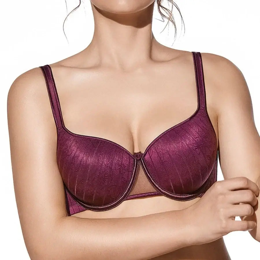 Sujetador Selene con aros Vanesa Burdeos C