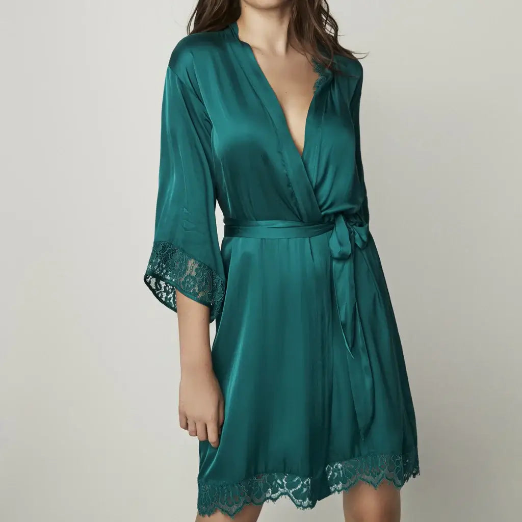 Bata lencera Selmark 61171 Federica Verde