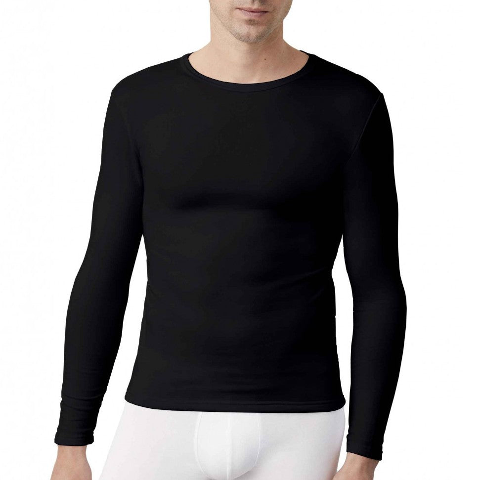camiseta interior hombre térmica Ysabel Mora 70102 Negro