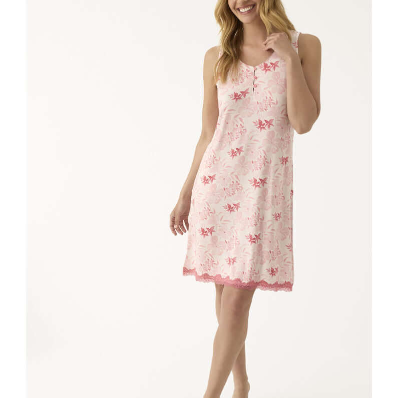 Camison sin mangas Promise N21141 Rosa