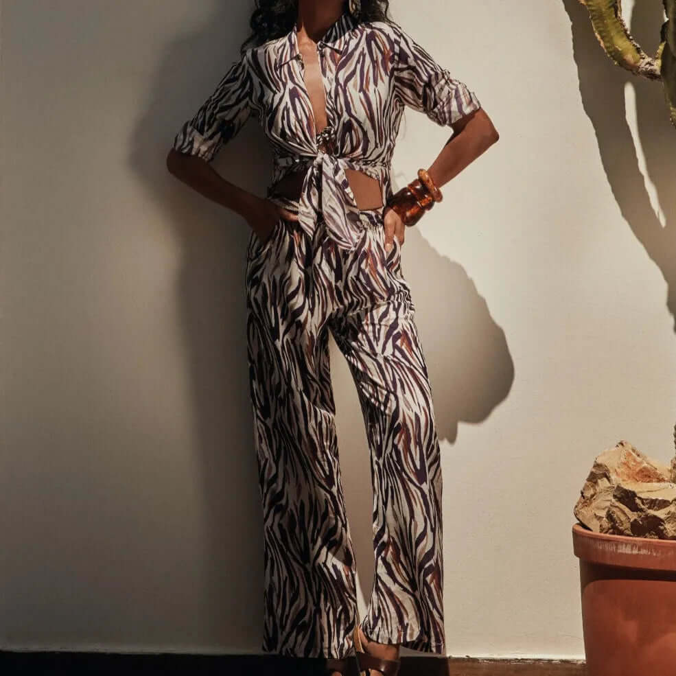 Conjunto Selmark BL676 Crema