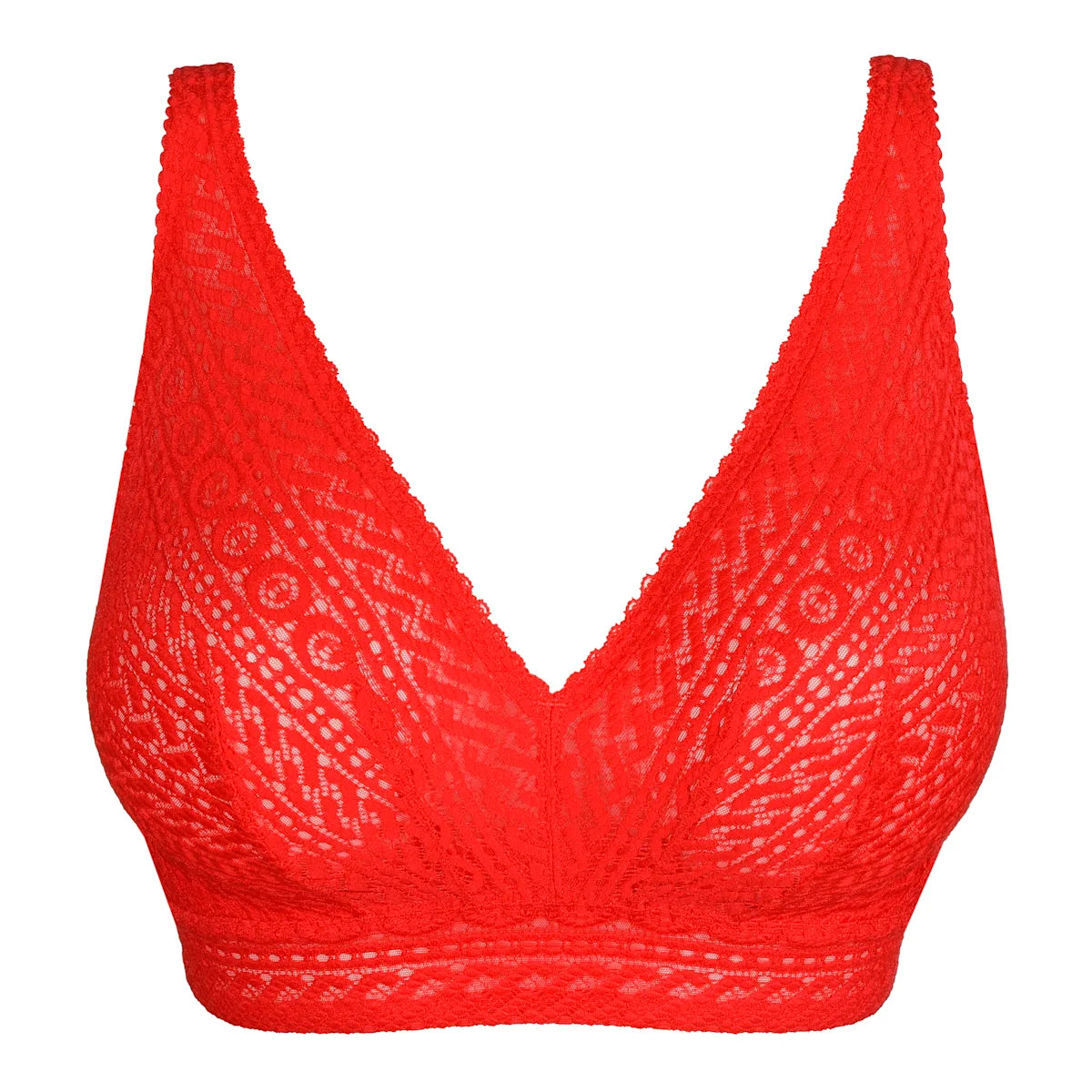 Sujetador bralette PrimaDonna Montara 0163386 True red (TRR)