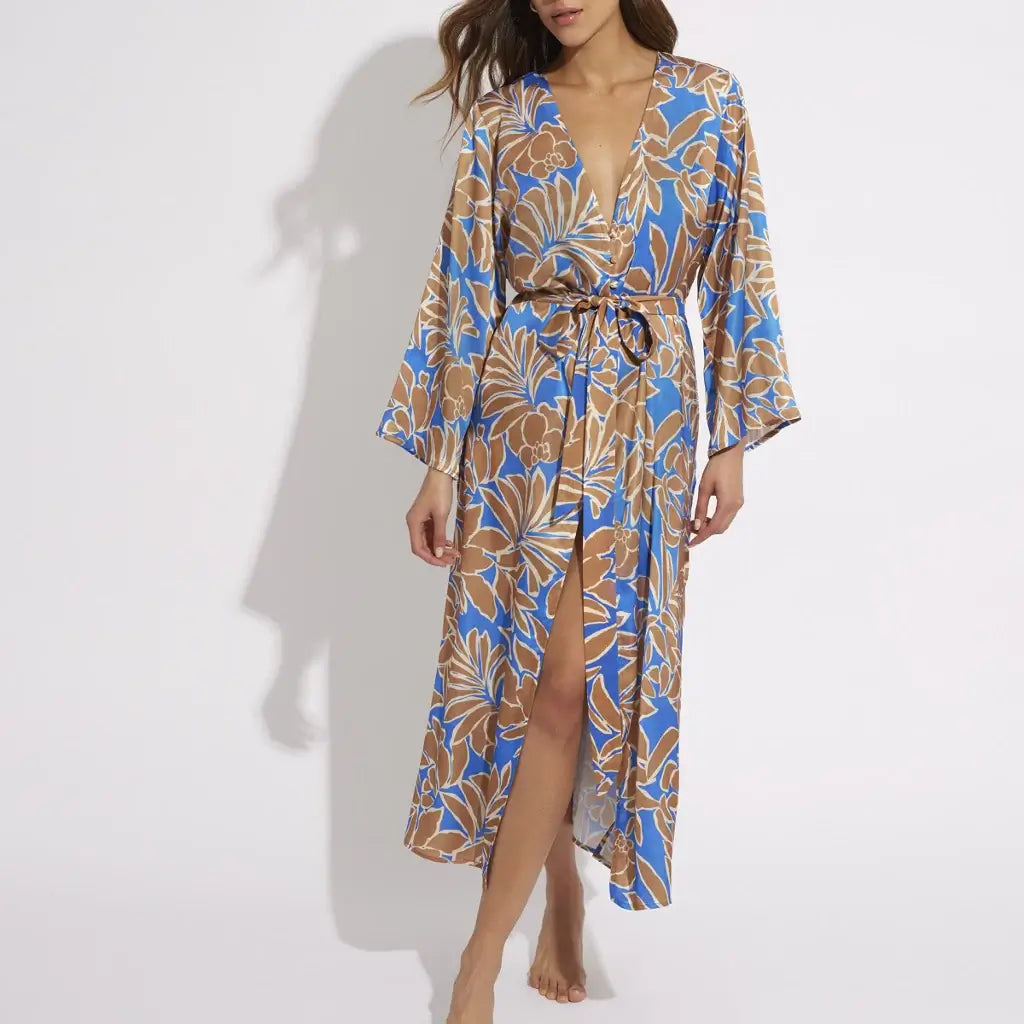 Vestido Selmark BL295 S Azul