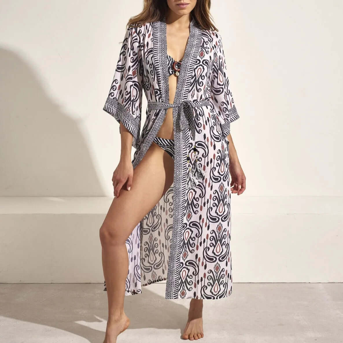 Kimono Selmark BM797 Marfíl