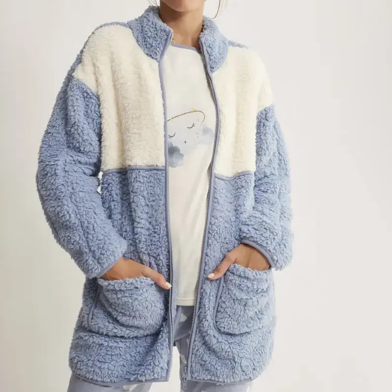 Pijamas mujer Promise 17083 (3 Piezas) Azul ⭐⭐⭐⭐⭐