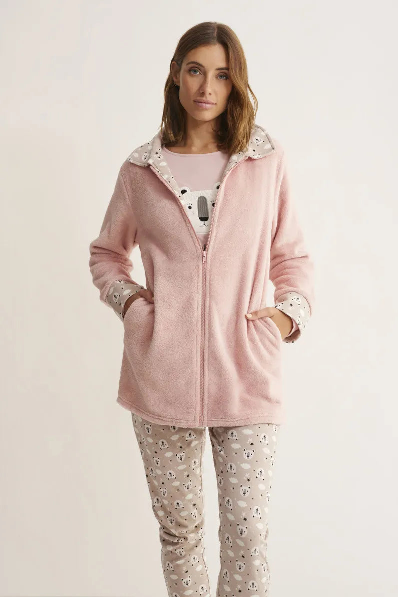 Pijamas mujer Promise 17023 (3 Piezas) Rosa ⭐⭐⭐⭐⭐