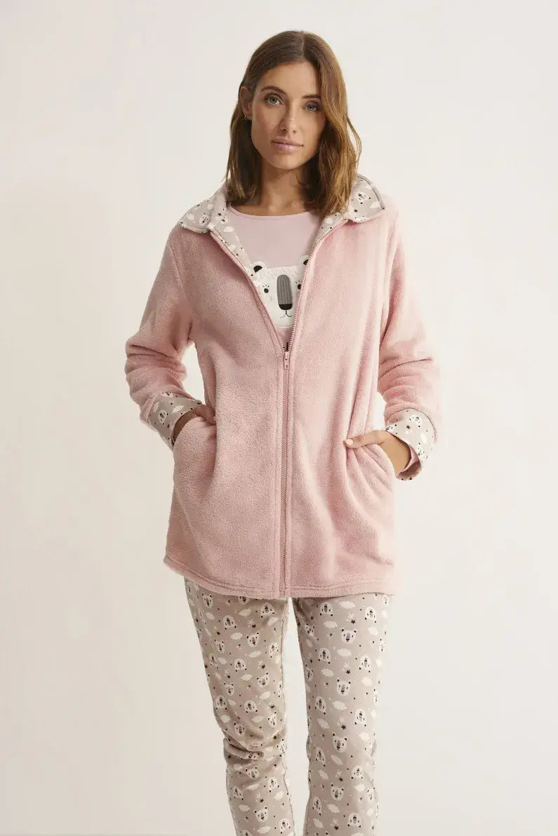 Pijamas mujer Promise 17023 (3 Piezas) Rosa ⭐⭐⭐⭐⭐