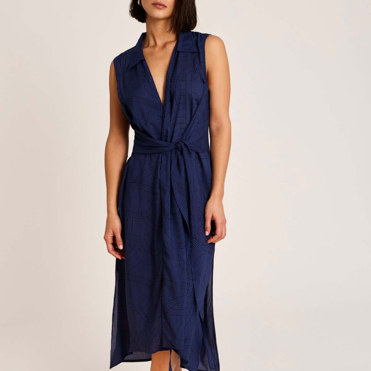 Vestido Selmark BP096 Azul