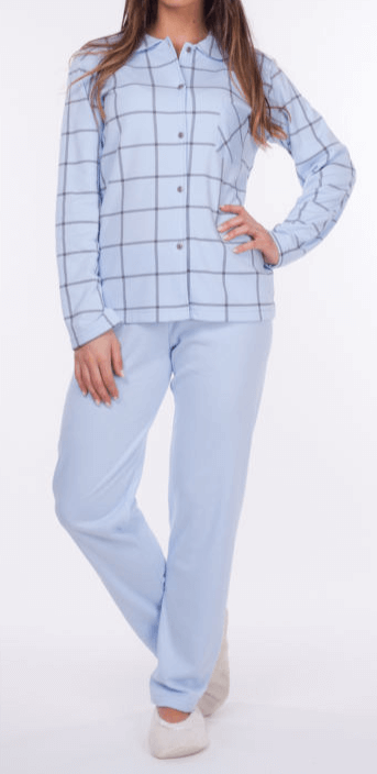Pijamas mujer Rachas & Abreu 20352 Azul ⭐⭐⭐✩✩