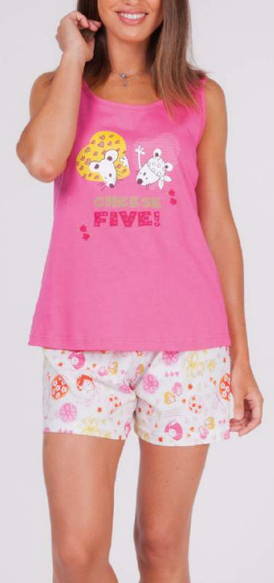 Pijamas mujer Rachas & Abreu 22300 Fucsia