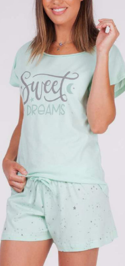 Pijamas mujer Rachas & Abreu 22317 S Verde menta