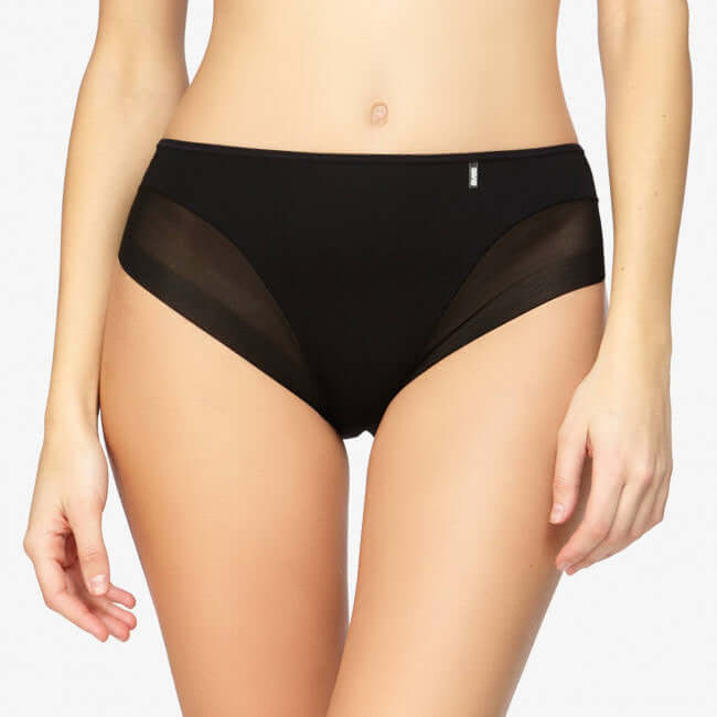 Bragas Avet 32188 efecto tanga Black